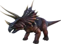 Enraged Triceratops
