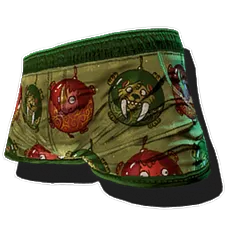 Dino Ornament Swim Bottom Skin
