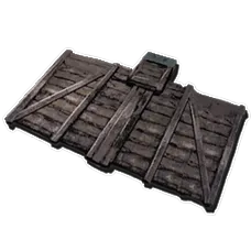 Large Wood Elevator Platform