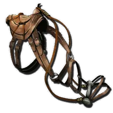 Pachyrhinosaurus Saddle