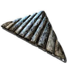 Wooden Triangle Ceiling